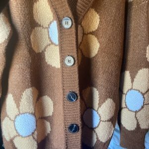 Flower cardigan